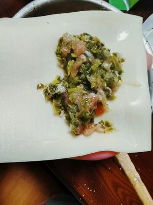 荠菜馄饨的做法 步骤4