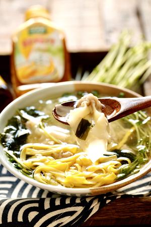 神鲜鸡汁馄饨+太太乐鲜鸡汁芝麻香油的做法 步骤23