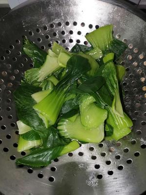 入味的香菇油菜的做法 步骤3