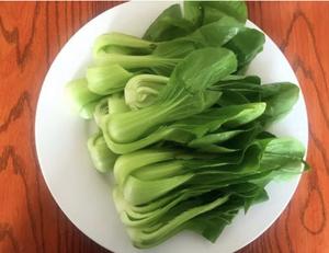 香菇油菜?的做法 步骤1