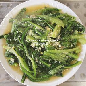 油麦菜最简单又好吃的做法蒜蓉油麦菜的做法 步骤7