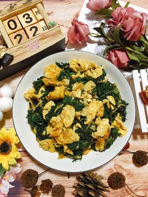 春天的野味「荠菜炒鸡蛋?」的做法 步骤12