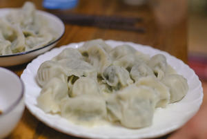 荠菜猪肉水饺的做法 步骤24