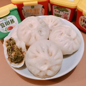 满口鲜的荠菜肉包子的做法 步骤13