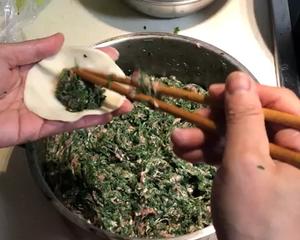 冬天最爱的荠菜鲜肉饺子，快来和我一起做吧！的做法 步骤12