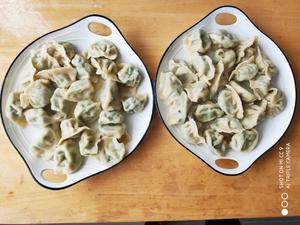 荠菜猪肉饺子，荠菜蛤蜊肉饺子（两种饺子馅拌馅方法）的做法 步骤23