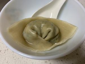 荠菜香菇馄饨/饺子/锅贴·素(附包馄饨小技巧?)的做法 步骤8