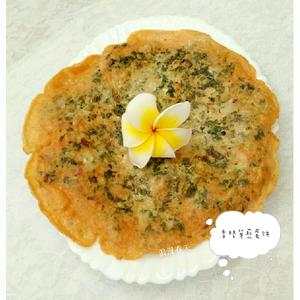 香椿芽鸡蛋煎饼的做法 步骤6