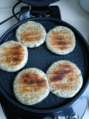 马兰头肉松饼的做法 步骤8