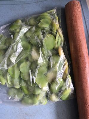 马兰头拌蚕豆瓣—不是简单的凉拌菜的做法 步骤3