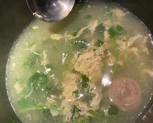 低脂饮食｜潮汕快手西洋菜肉丸汤的做法 步骤4