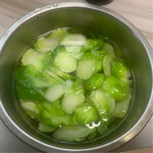 肉末炒儿菜的做法 步骤4