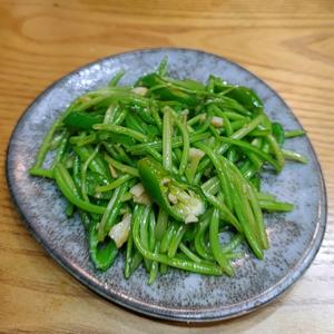 快手菜之粉蒸茼蒿的做法 步骤6