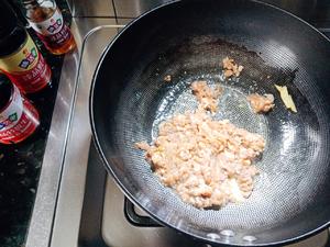 茼蒿香干炒肉沫的做法 步骤7