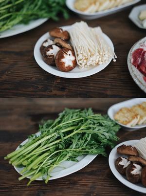 牛肉寿喜烧【10月北鼎珐琅铸铁锅食谱】的做法 步骤2