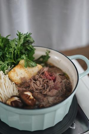 牛肉寿喜烧【10月北鼎珐琅铸铁锅食谱】的做法 步骤7