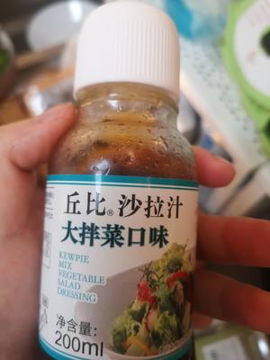 胡先生的减脂餐之鸡胸肉芝麻菜卷饼的做法 步骤3