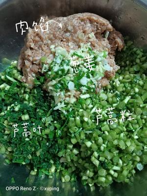 芦蒿鲜肉水饺的做法 步骤12