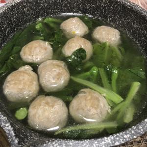 牛肉丸菜心汤的做法 步骤6