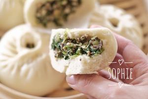 上海绿杨村【香菇菜包】提褶包操作视频/包子注意点的做法 步骤32
