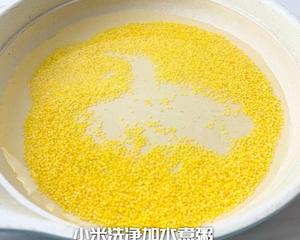 宝宝辅食健脾养胃胡萝卜苹果小米糊的做法 步骤2