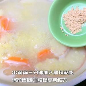 宝宝辅食健脾养胃胡萝卜苹果小米糊的做法 步骤4