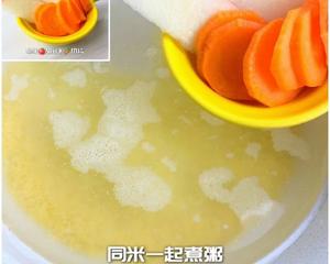 宝宝辅食健脾养胃胡萝卜苹果小米糊的做法 步骤3