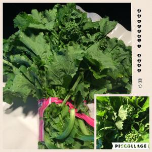 营养西洋菜心（broccoli rabe/Rapini)的做法 步骤1