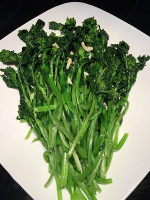 营养西洋菜心（broccoli rabe/Rapini)的做法 步骤4