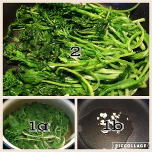 营养西洋菜心（broccoli rabe/Rapini)的做法 步骤3