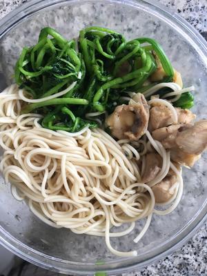 快手减肥餐：鸡肉青菜面的做法 步骤6