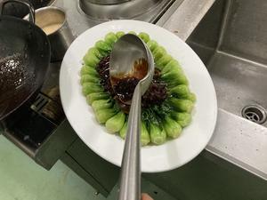 菜心海参（经典上海菜）的做法 步骤9