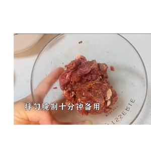 芥兰炒牛肉的做法 步骤6