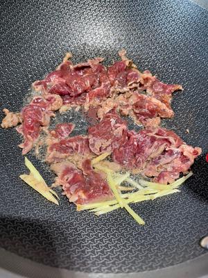 芥蓝炒牛肉的做法 步骤10