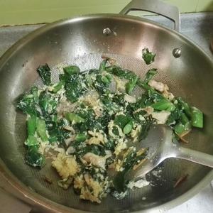 芥蓝沙茶牛肉鸡蛋炒牛河的做法 步骤4