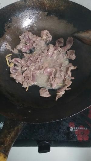 芥兰炒牛肉的做法 步骤9