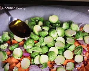 【素食】秋日营养一碗端Autumn Glow Nourish Bowl的做法 步骤2