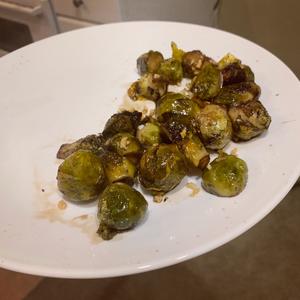 健康美式糖醋烤抱子甘蓝Roasted Brussels Sprouts的做法 步骤3