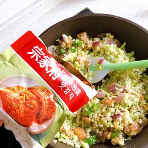 【减脂期】低卡花菜炒“饭”的做法 步骤6