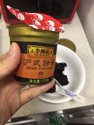 蒜苔炸酱面的做法 步骤4