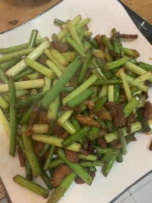 蒜薹炒肉的做法 步骤13