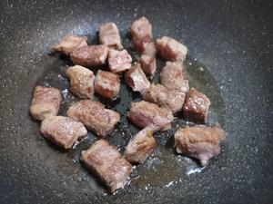 蚝油杏鲍菇牛肉粒的做法 步骤4