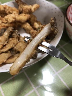 酥炸杏鲍菇➕鸡胸肉的做法 步骤12