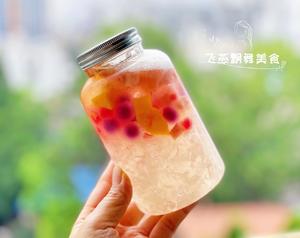 ‼️超好喝?清凉爽口的银耳冻水果气泡饮的做法 步骤13