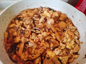天津三鲜打卤面的做法 步骤5