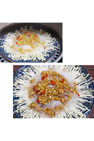 蒜蓉粉丝金针菇的做法 步骤9