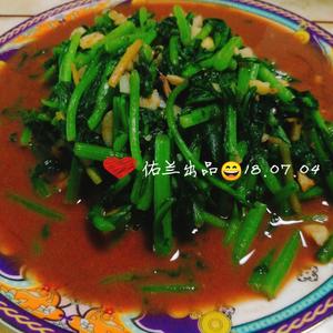 腐乳汁芝麻粉蒿子秆的做法 步骤1