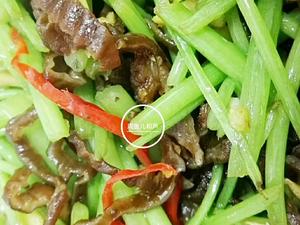 “鱼儿厨房”私藏菜──蒿子秆炒腊肠子的做法 步骤4