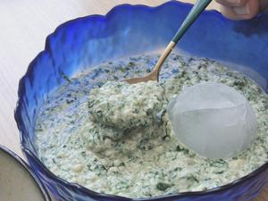 茼蒿豆腐羹的做法 步骤7