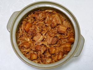 包菜干炖五花肉的做法 步骤12